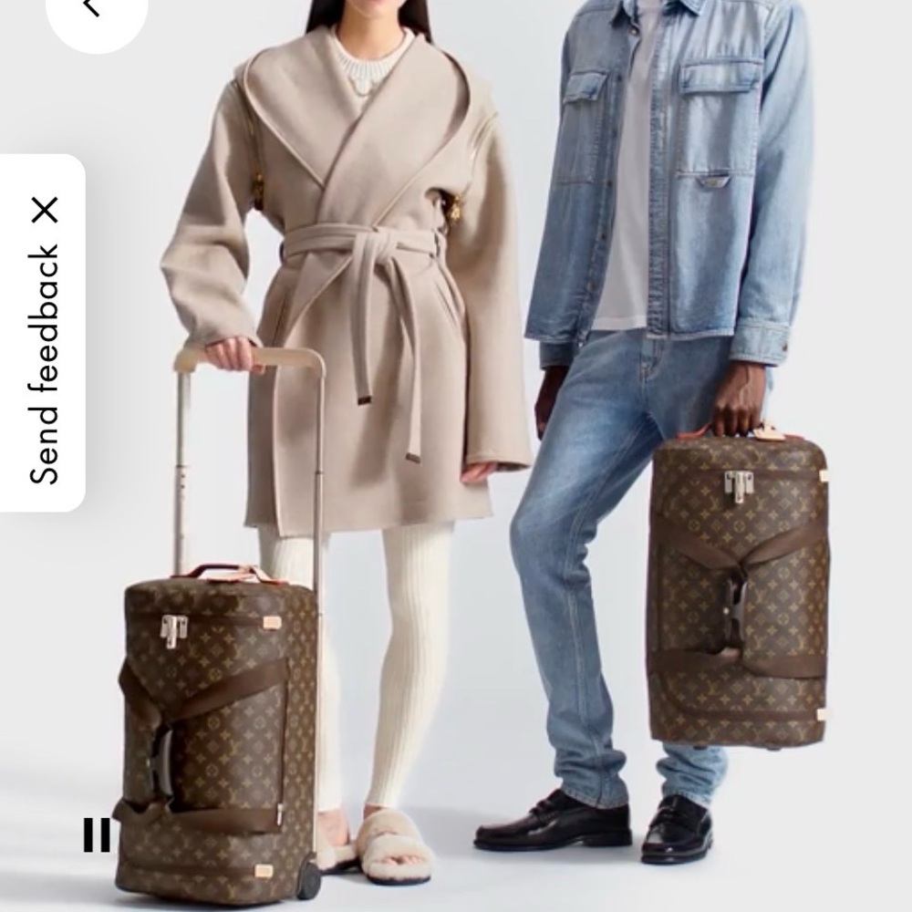 Louis Vuitton Monogram Brown Duffel Bag